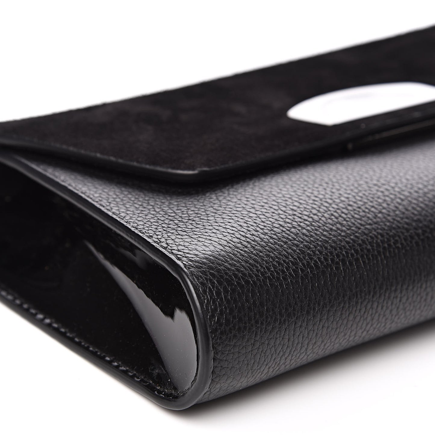 Veau Velours Calfskin Vero Dodat Clutch Black