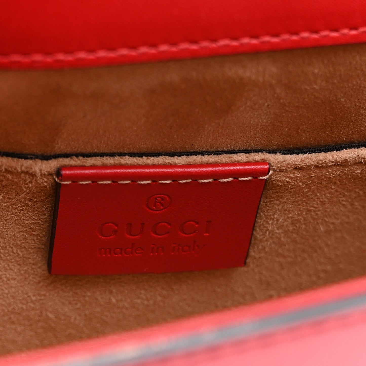Calfskin Mini Sylvie Chain Shoulder Bag Hibiscus Red