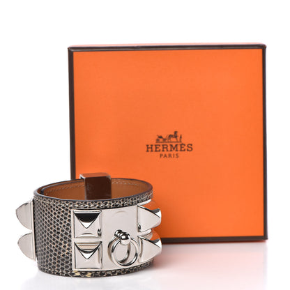 Hermes Lizard Collier De Chien CDC Bracelet S Ombre 6 of 6
