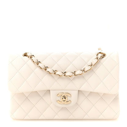 Chanel Caviar Quilted Small Double Flap White 1 of 10