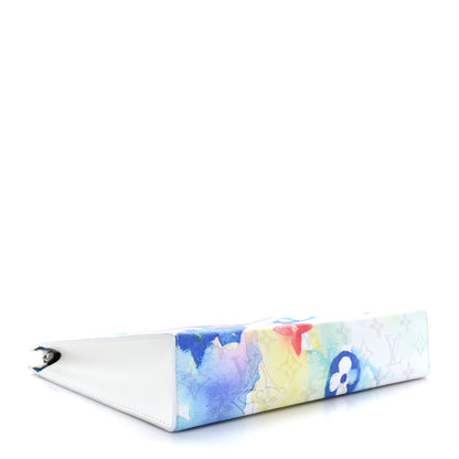 Louis Vuitton Monogram Watercolor Pochette Voyage MM Multicolor 4 of 8