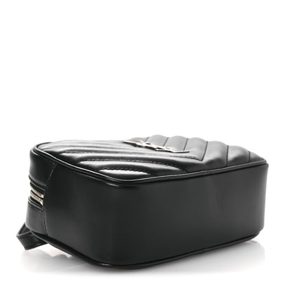 Saint Laurent Calfskin Matelasse Monogram Lou Belt Bag Black 4 of 11