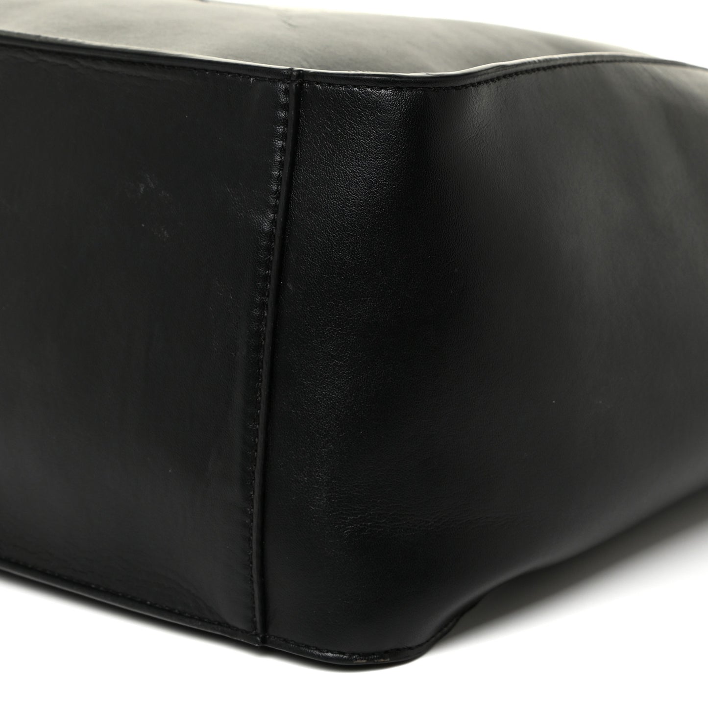 Eco Alter Nappa East West Perforated Tote Black