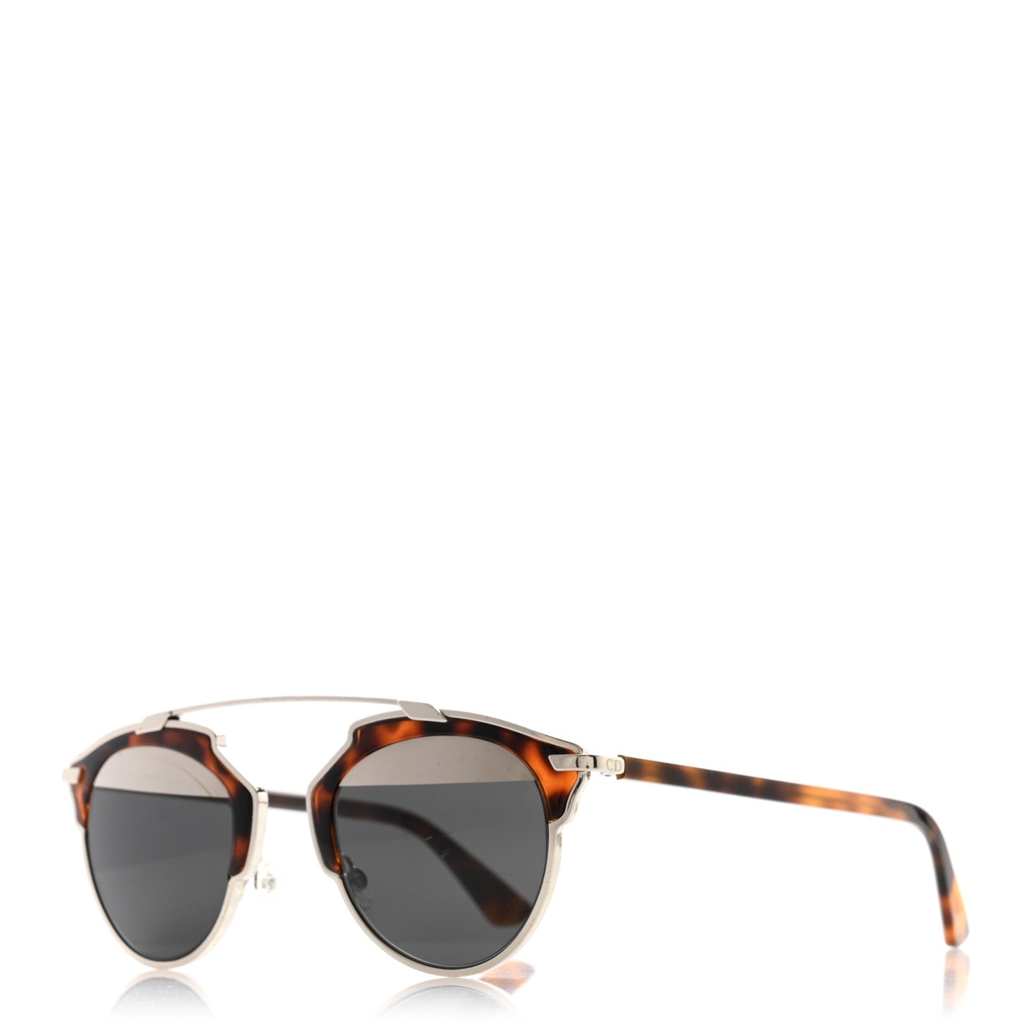 Christian Dior So Real Sunglasses Havana 1 of 8