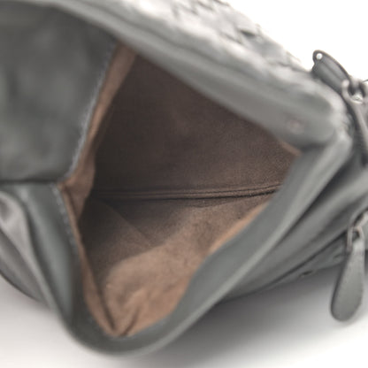 Bottega Veneta Nappa Intrecciato Small Chain Crossbody Light Grey 4 of 4