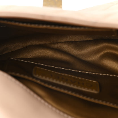 Chanel Lambskin Quilted Mademoiselle East West Flap Beige Black 7 of 11