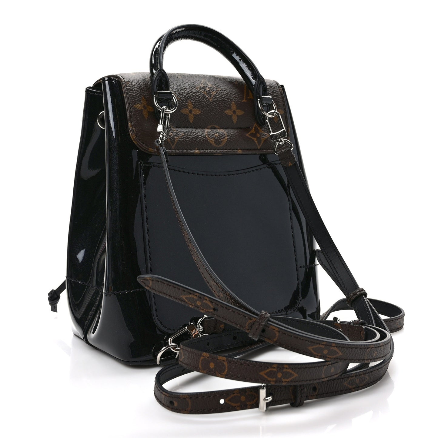 Patent Monogram Hot Springs Backpack Black