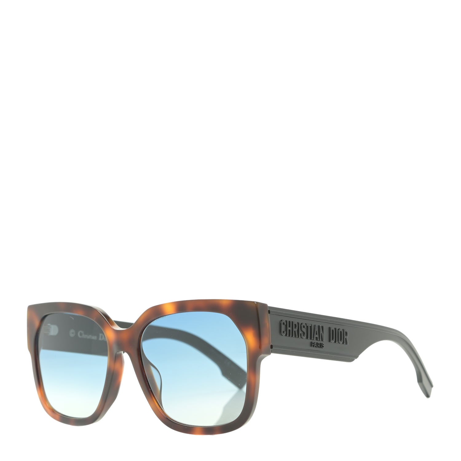 Christian Dior ID1F Sunglasses Tortoise 1 of 8