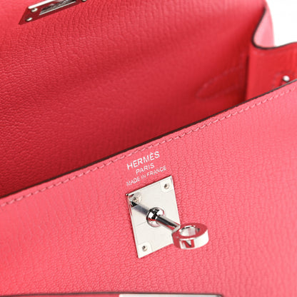 Hermes Chevre Kelly Sellier 25 Rose Lipstick 8 of 9