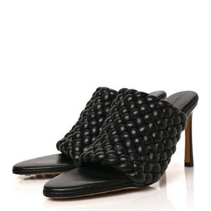 Bottega Veneta Nappa Padded Intreccio The Curve Sandals 37.5 Fondant 3 of 9