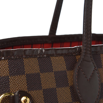 Louis Vuitton Damier Ebene Neverfull MM 9 of 10