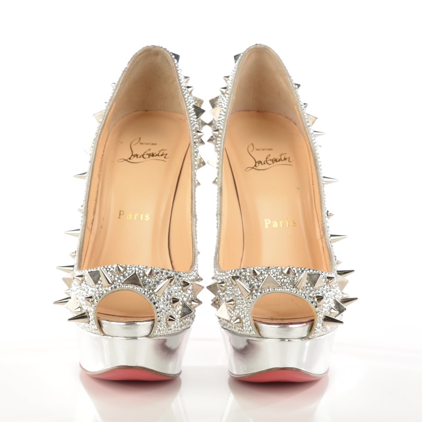 Strass Very Mix 150 Pumps 37 Silver