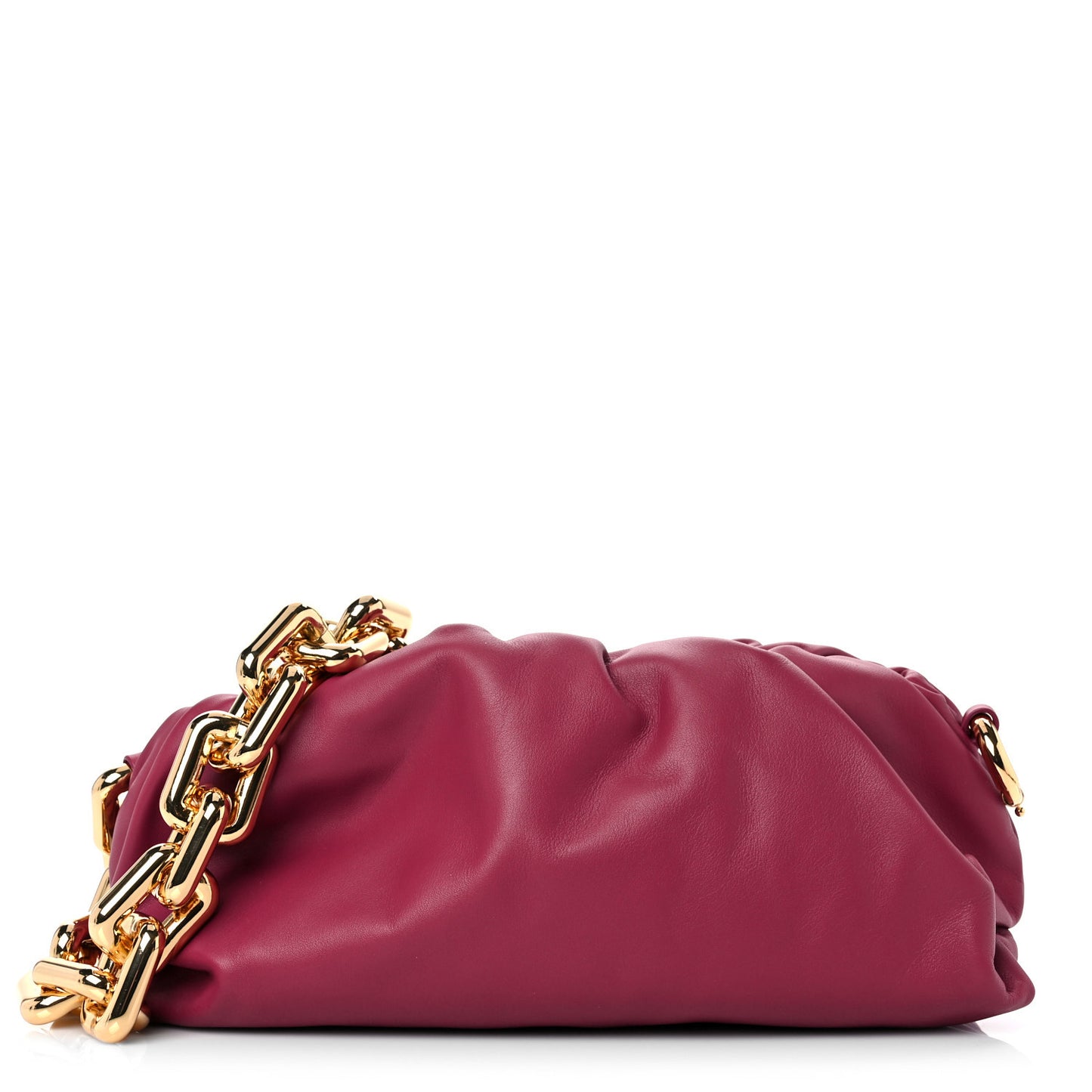 Calfskin The Pouch Chain Cinnabar