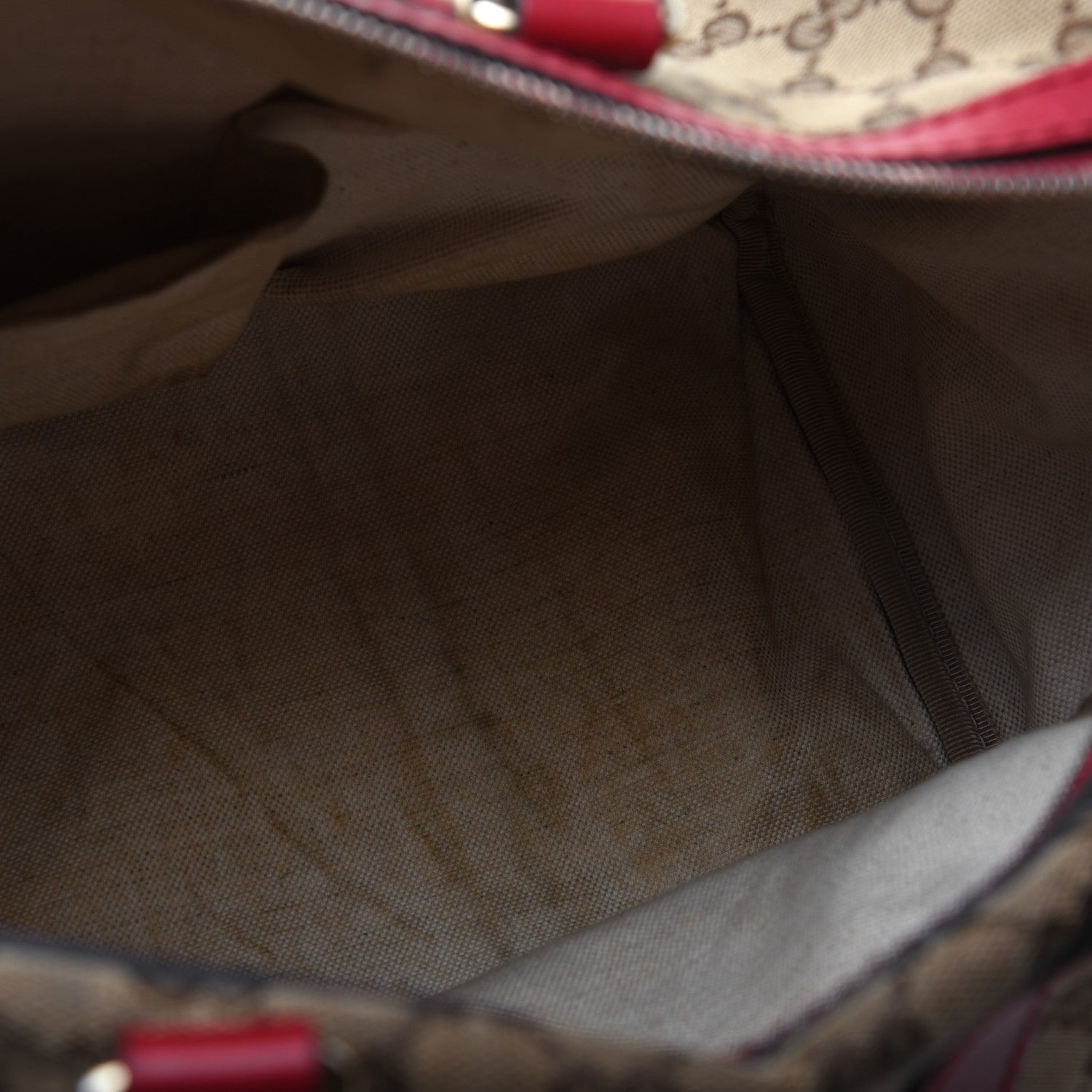 Gucci Monogram Medium Joy Boston Hibiscus Red 14 of 39