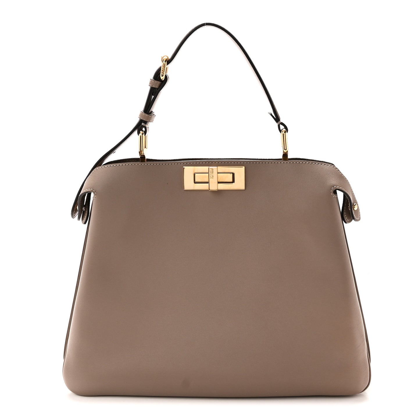 Vitello Medium Soft Peekaboo  Tortora