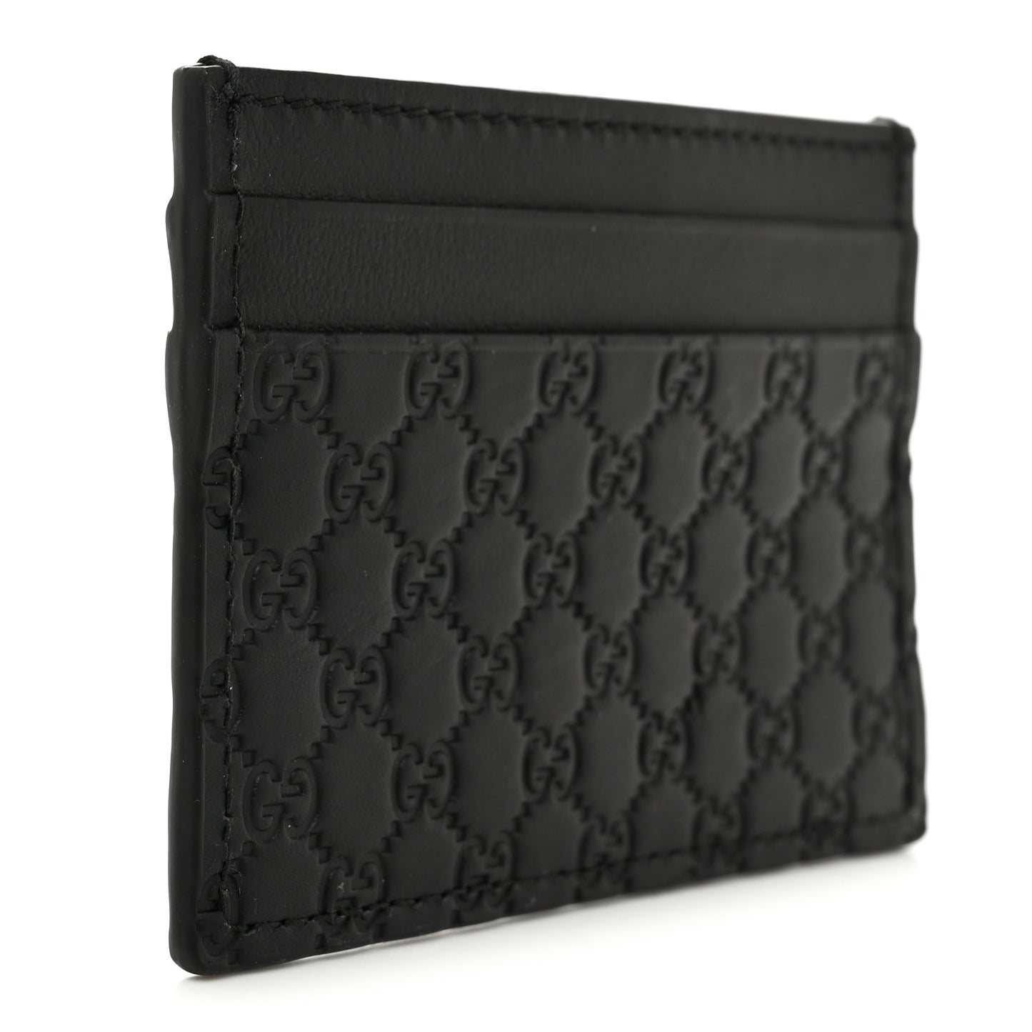Microguccissima Card Holder Black
