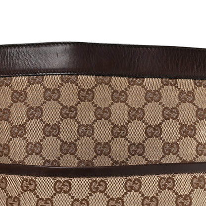 Gucci Monogram Braided Shoulder Bag Brown 7 of 9