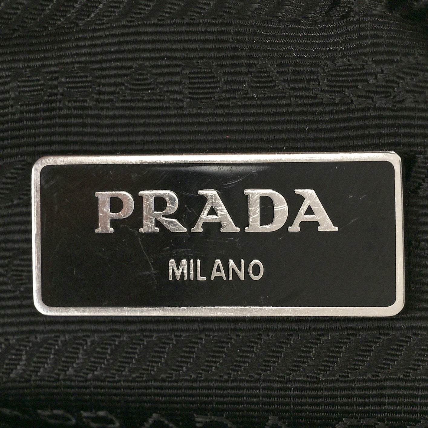 Re-Nylon Saffiano Re-Edition 2000 Double Zip Crossbody Bag Black