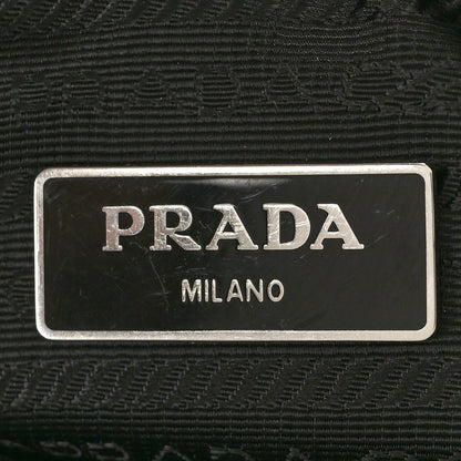 Prada Re-Nylon Saffiano Re-Edition 2000 Double Zip Crossbody Bag Black 6 of 13