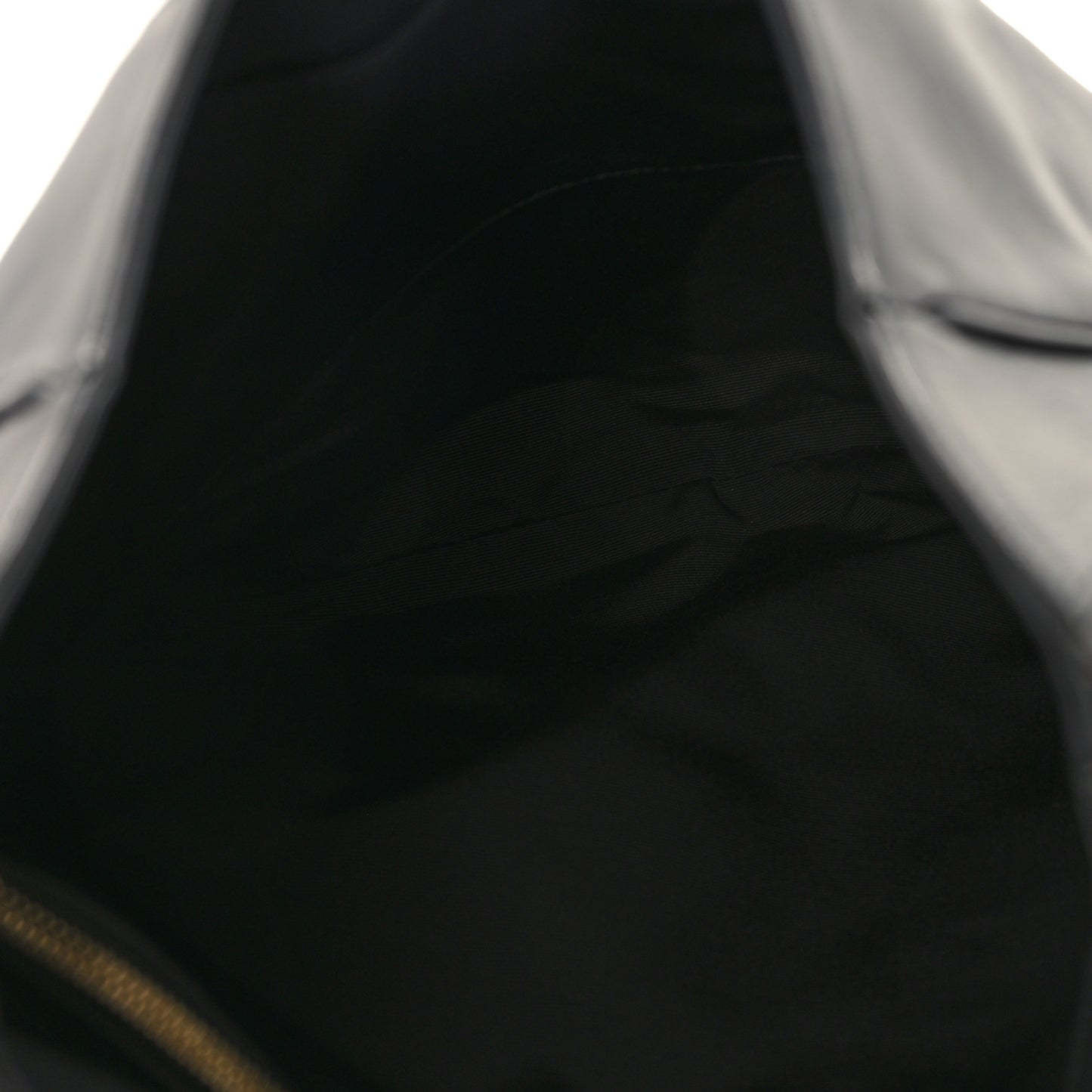 Calfskin Elle Gancini Chain Hobo Black