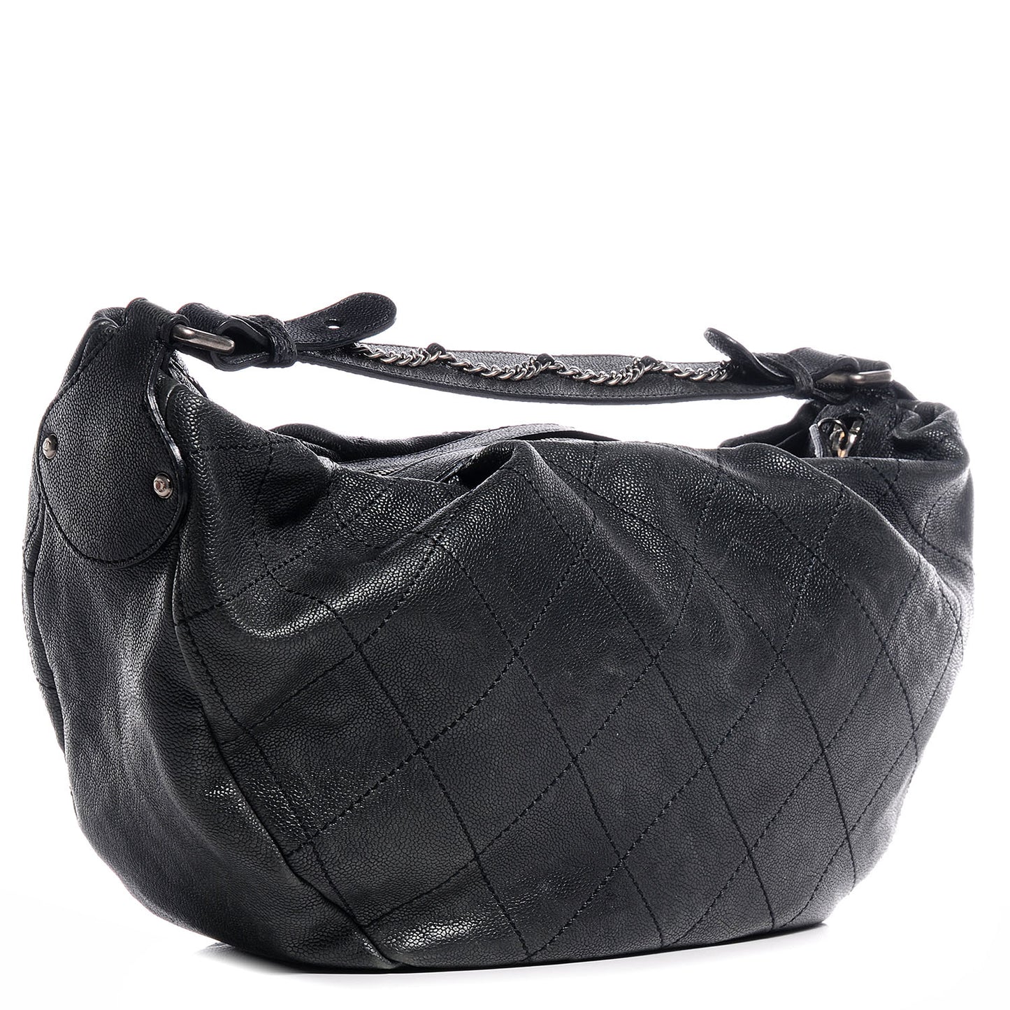 Caviar Large Outdoor Hobo Black