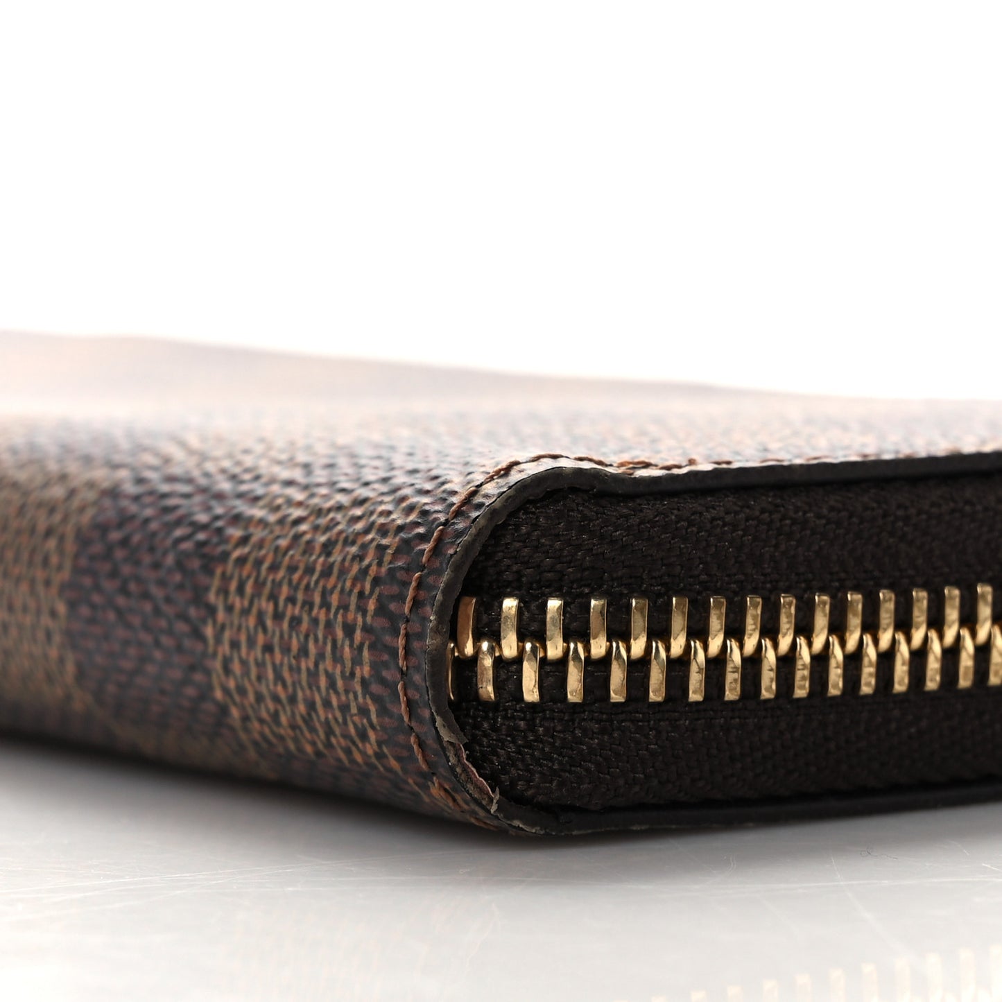 Damier Ebene Clemence Wallet Rose Ballerine