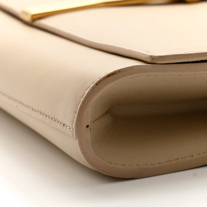 Saint Laurent Calfskin Classic Y Ligne Clutch Light Beige 12 of 14