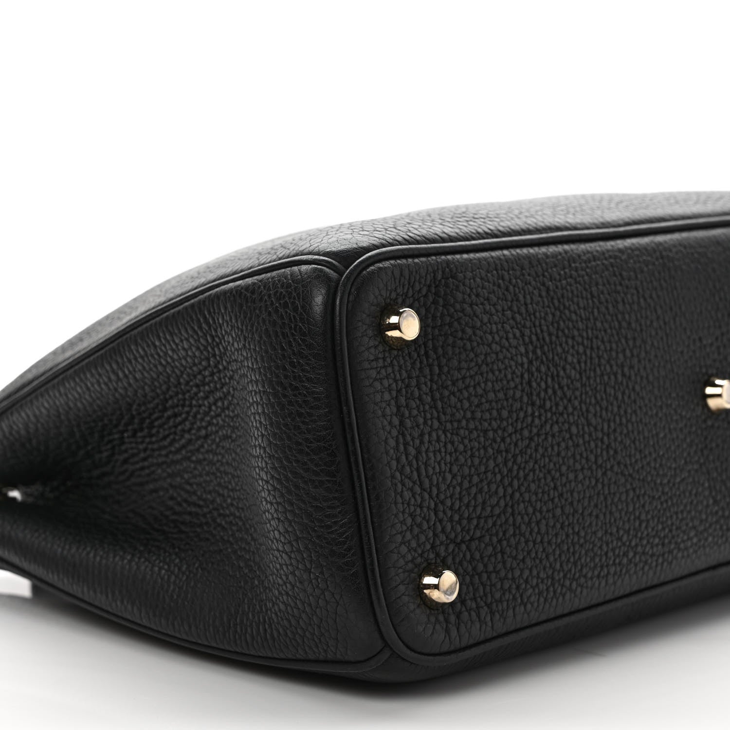 Christian Dior Bullcalf Medium Diorissimo Tote Black Rose Indien 7 of 10