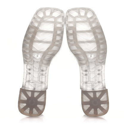 Gucci Rubber Gucci Logo Womens Platform 20/60mm Slide Sandals 38 Transparent 5 of 8