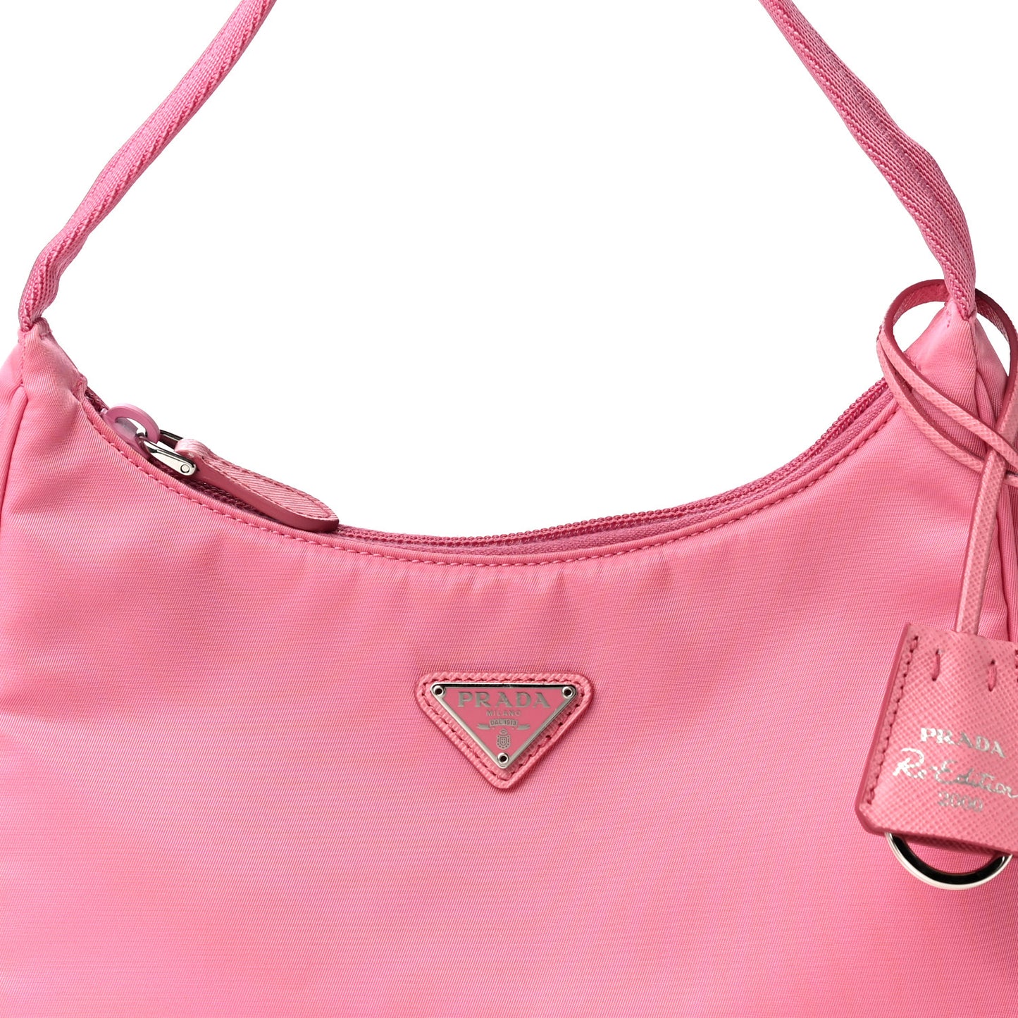 Tessuto Nylon Mini Re-Edition 2000 Bag Begonia