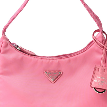 Prada Tessuto Nylon Mini Re-Edition 2000 Bag Begonia 14 of 14