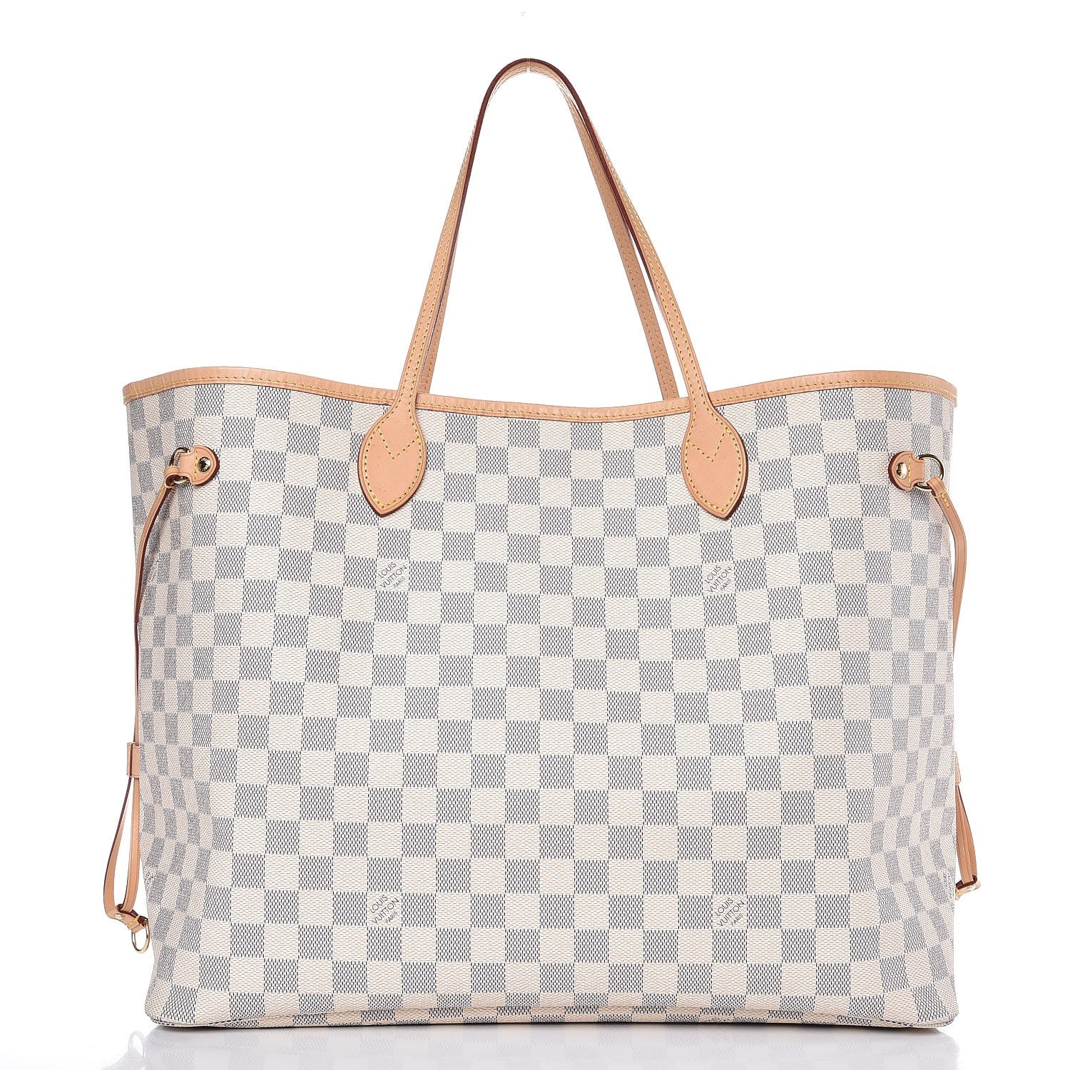 Louis Vuitton Damier Azur Neo Neverfull GM Rose Ballerine 3 of 11