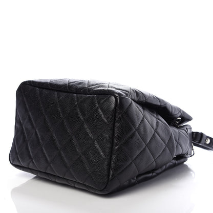 Chanel Caviar Quilted Small Chain Bucket Bag Black 7 of 12