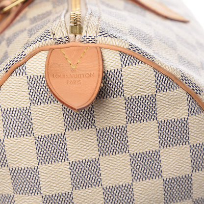 Louis Vuitton Damier Azur Speedy 35 6 of 18