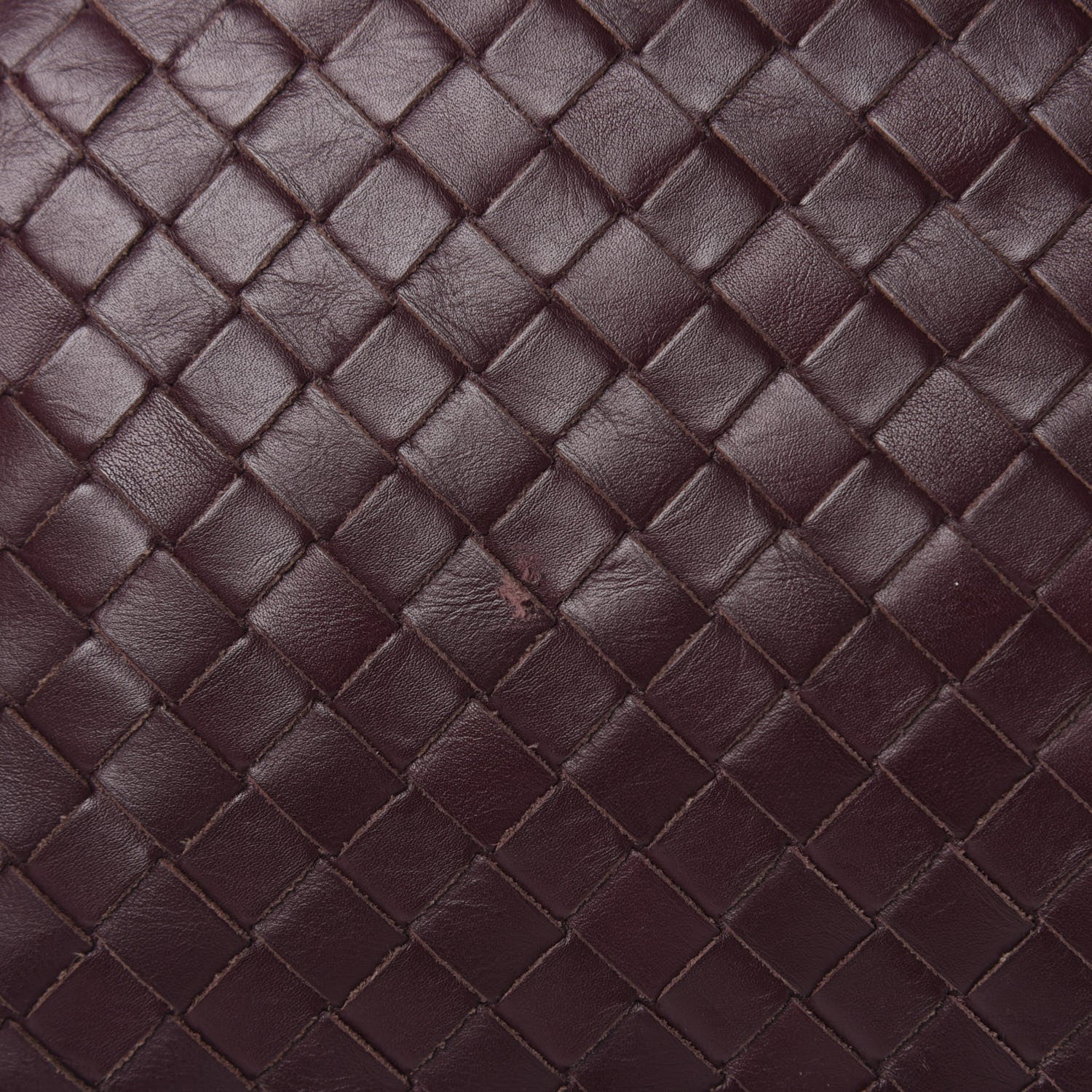 Bottega Veneta Nappa Intrecciato VN Crossbody Messenger Bag Aubergine 10 of 11