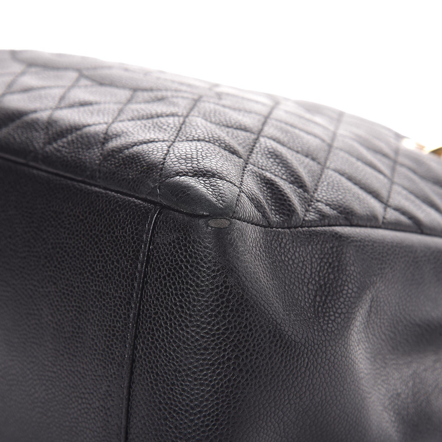 Chanel Caviar Quilted Grand Shopping Tote GST Black 14 of 15