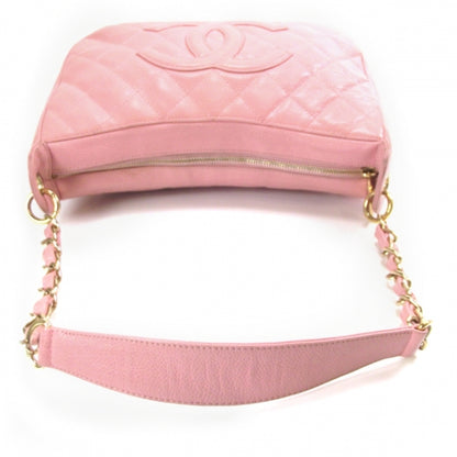 Chanel Caviar Quilted Hobo Pink 6 of 12