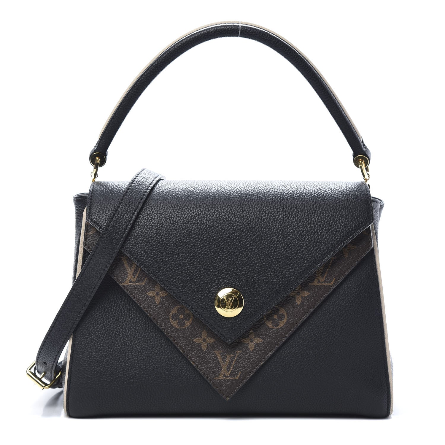 Louis Vuitton Monogram Double V Black 1 of 10
