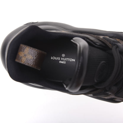 Louis Vuitton Calfskin Patent Monogram LV Archlight Sneakers 39.5 Black 7 of 8