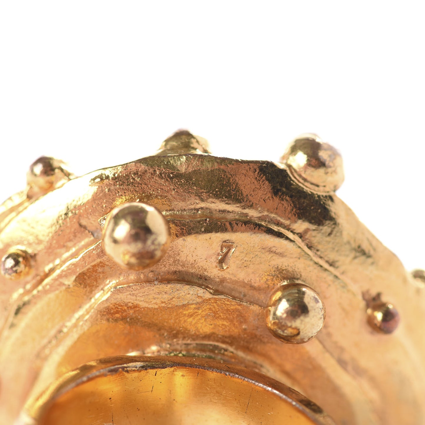 Spiral Ring 7 Gold