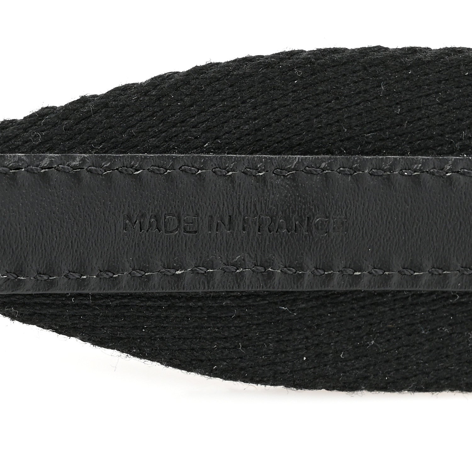 Goyard Canvas Calfskin Adjustable Shoulder Strap Black 5 of 6