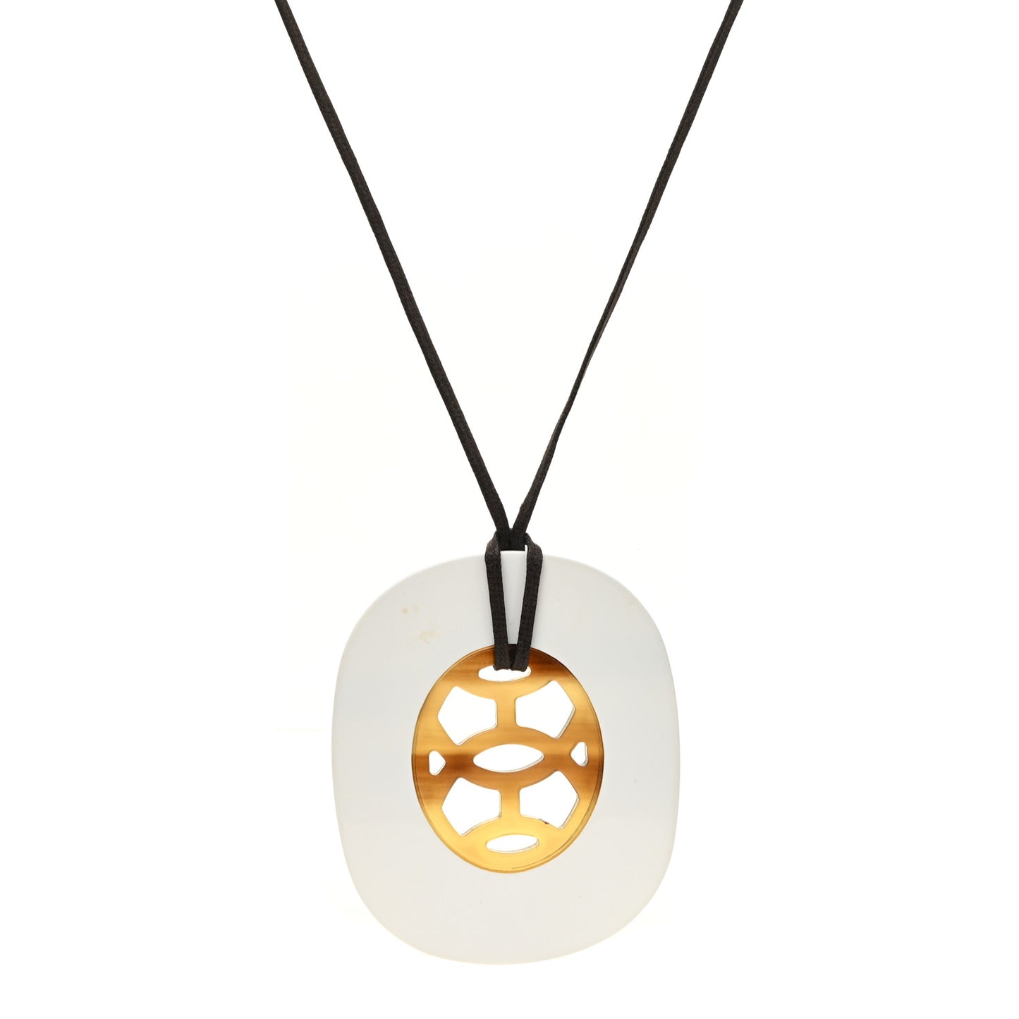 Buffalo Horn Lacquer Lift Necklace