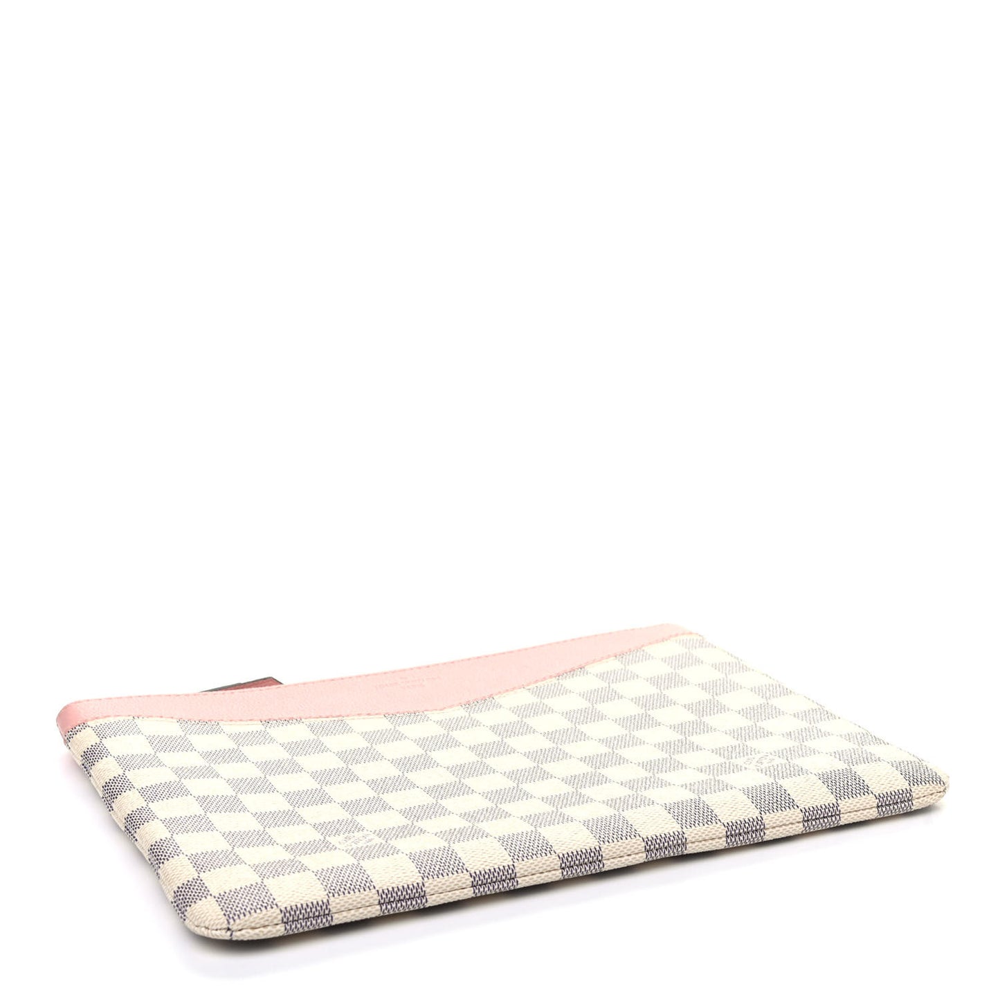 Damier Azur Daily Pouch Rose Poudre