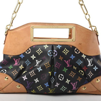 Louis Vuitton Monogram Multicolor Judy MM Black 8 of 19