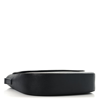 Mansur Gavriel Calfskin Flap Crossbody Bag Black 4 of 9
