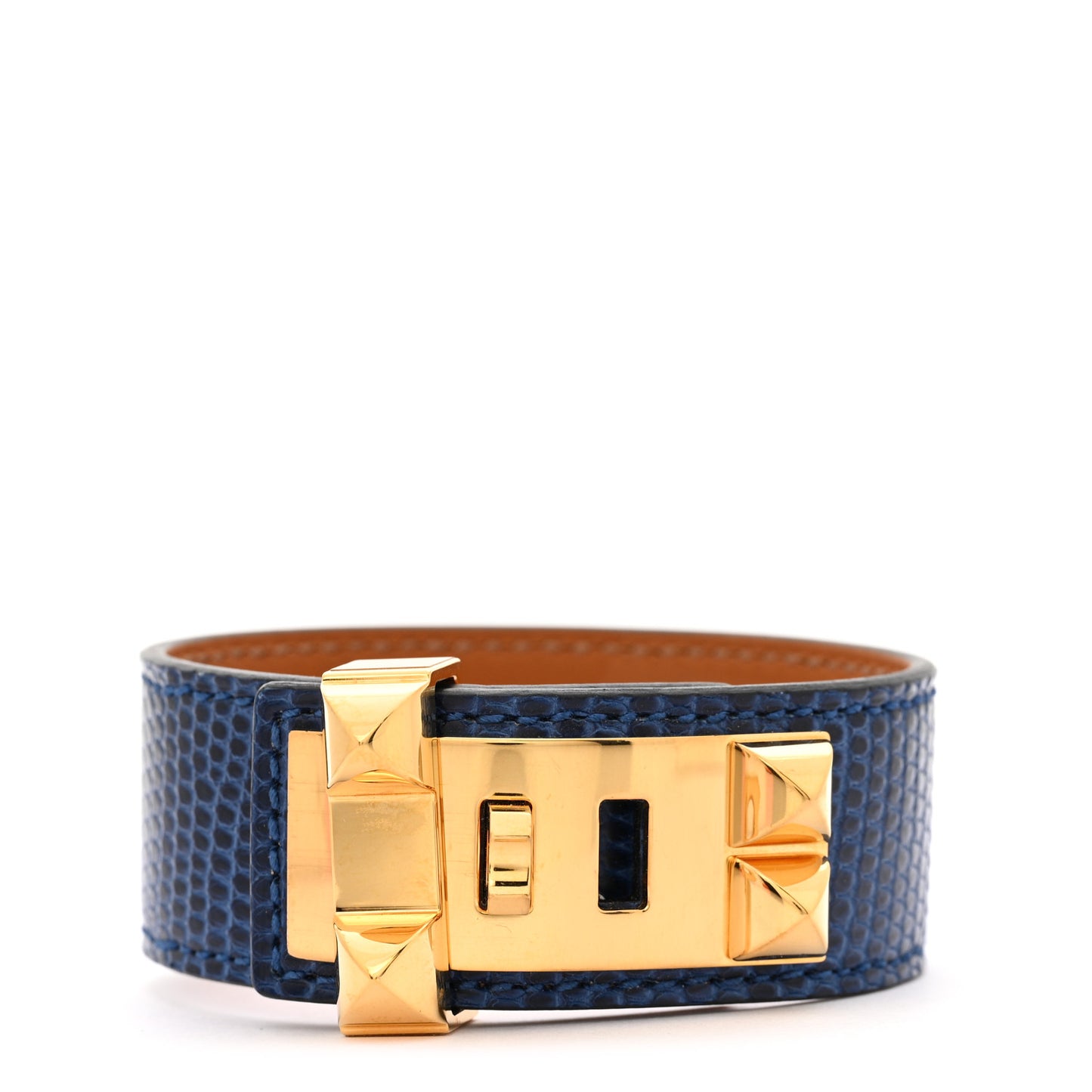 Lizard Collier de Chien CDC 24 Bracelet T3 Bleu Saphir