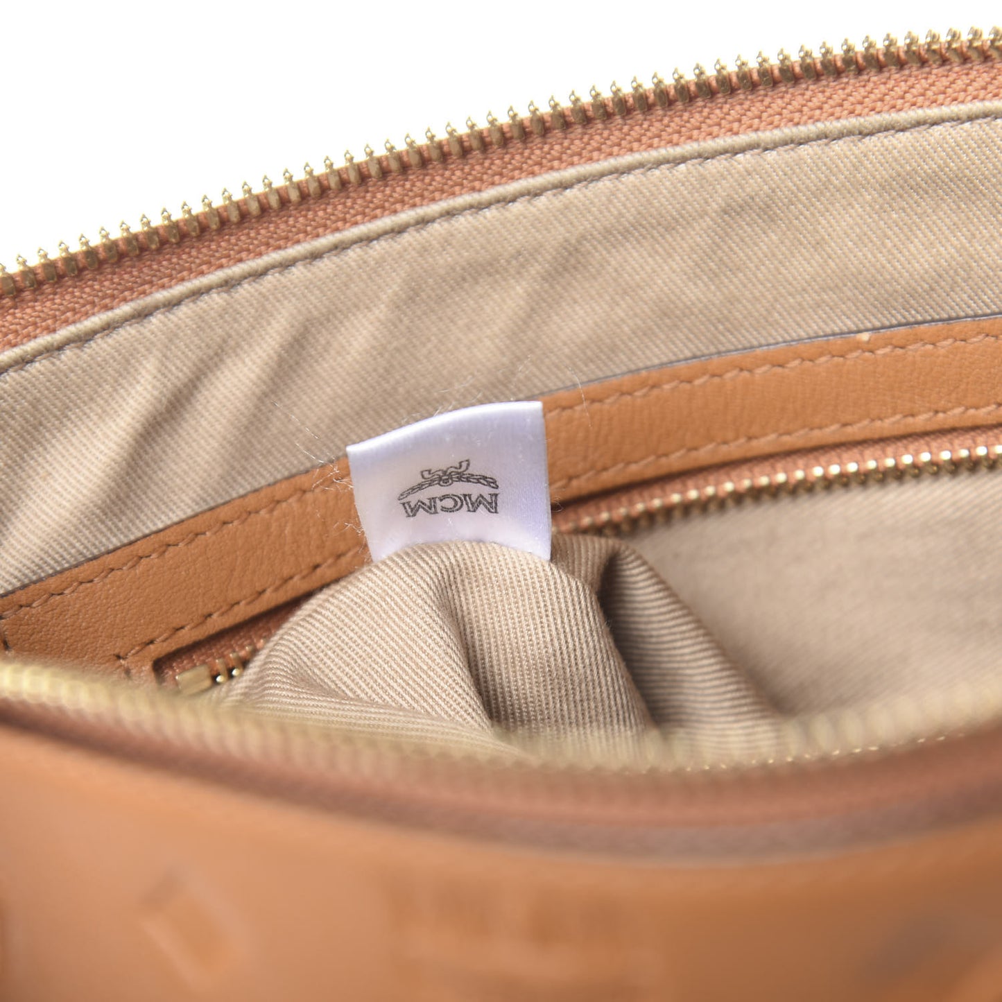 Calfskin Ottomar Crossbody Pouch Cognac