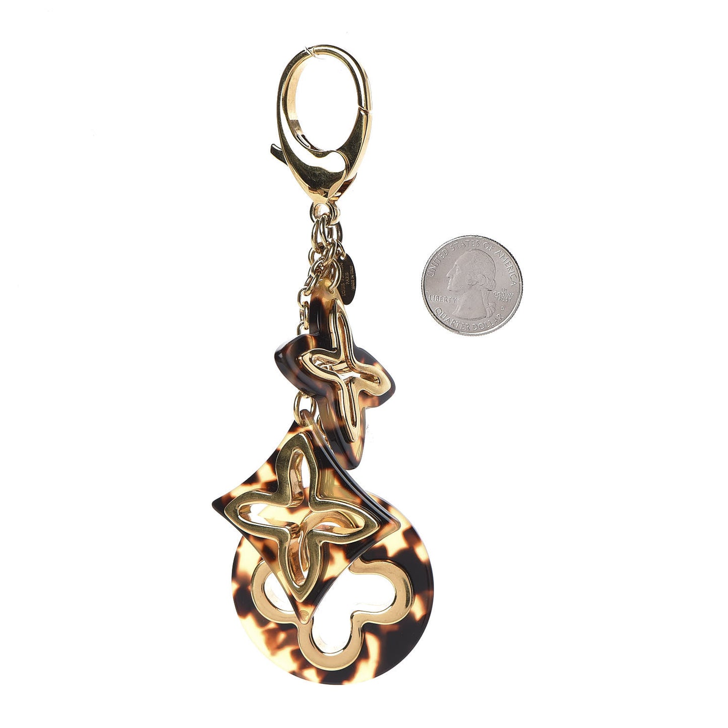 Insolence Bag Charm Ecaille