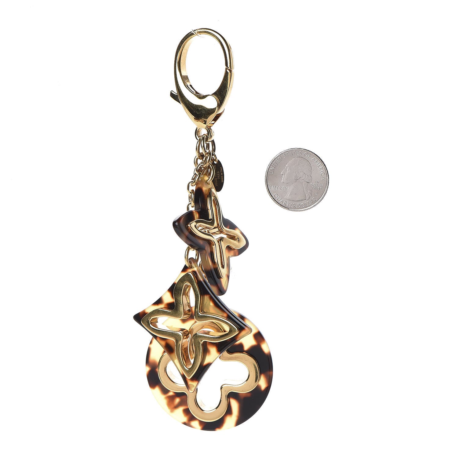 Louis Vuitton Insolence Bag Charm Ecaille 2 of 5