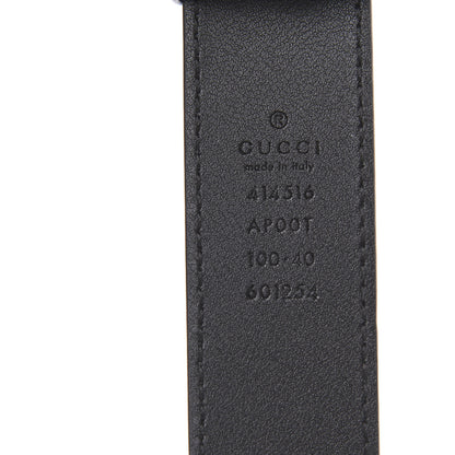 Gucci Calfskin Double G 30mm Belt 100 40 Black 5 of 5